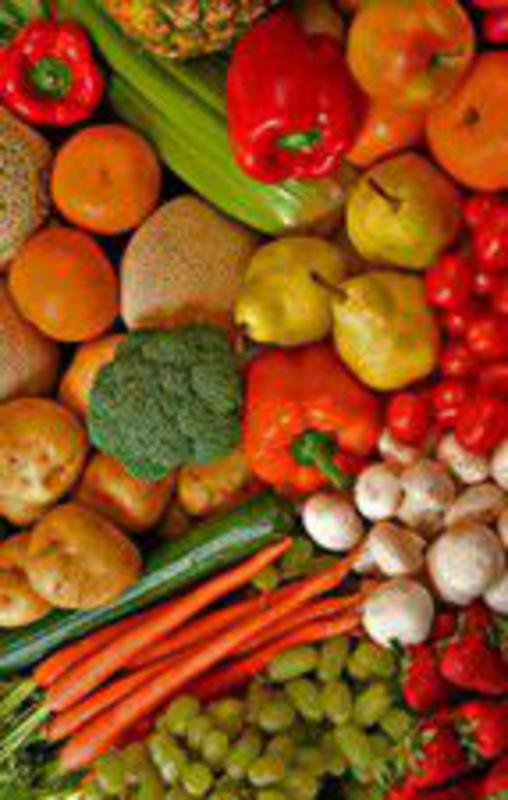 organic fruit and vegetables